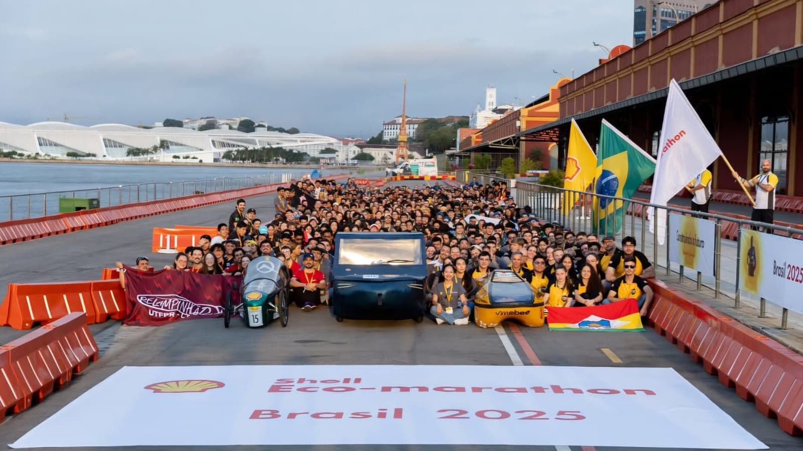 Pier Mauá recebe décima edição da Shell Eco-marathon no Brasil